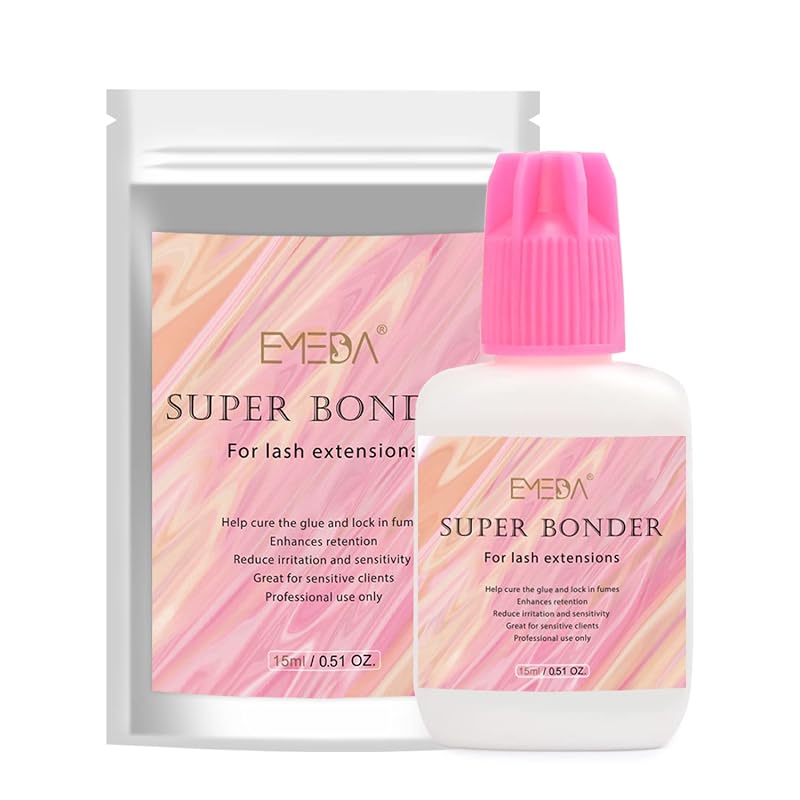 EMEDA Bonder Líquido para Extensões de Cílios 15 mL, Transparente