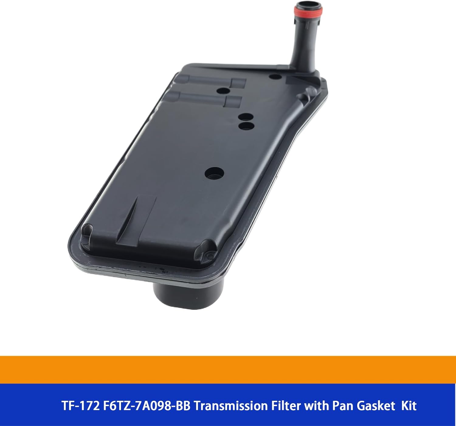 E4OD 4R100 4WD Automatic Transmission Oil Filter Screen Assembly Compatible with Ford 1989-2005 Bronco Excursion Expedition F-150/F-250/F-350 Super Duty Navigator Transmission Filter Kit F6TZ-7A098-BB