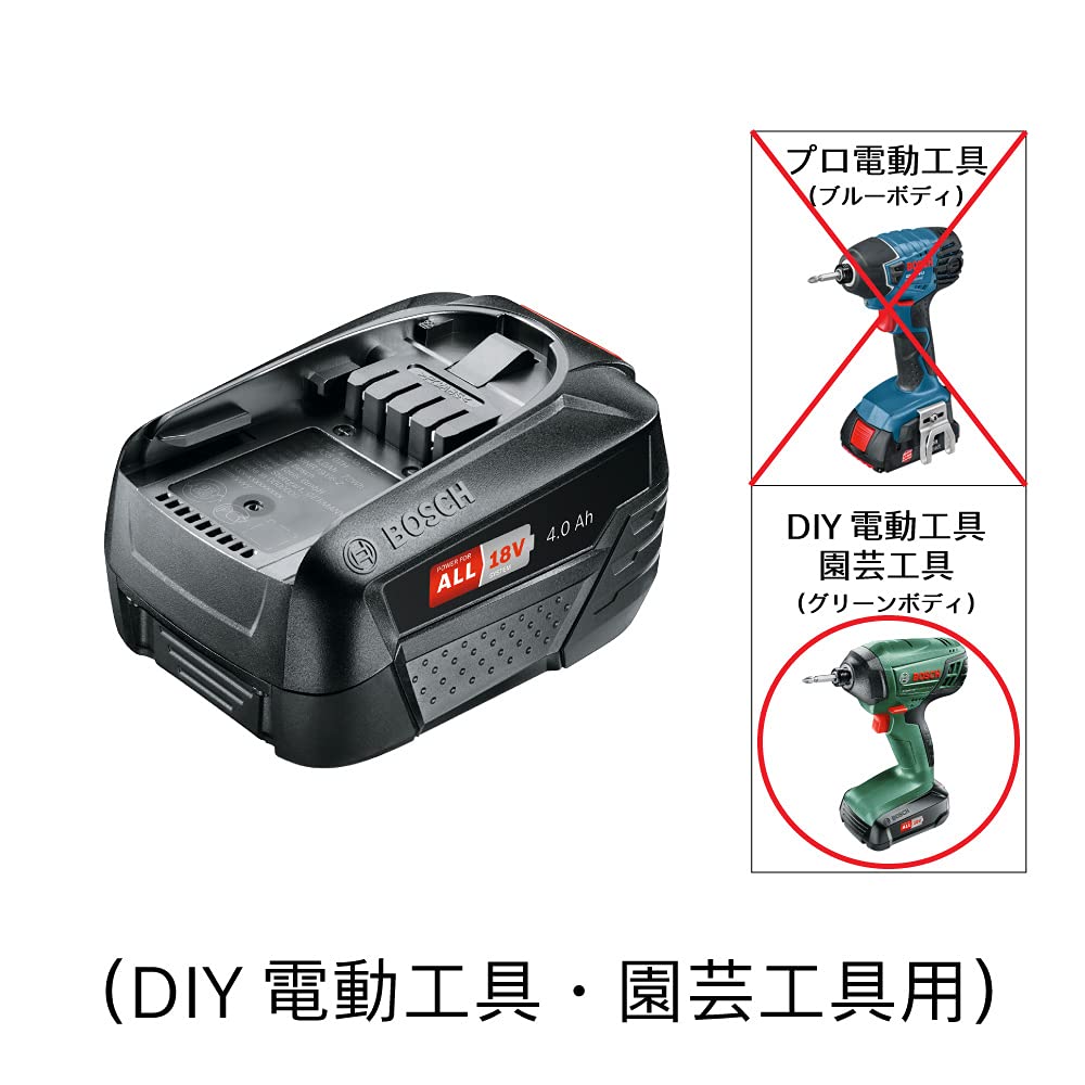 Amazon.co.jp: BOSCH(ボッシュ) 18V4.0Ahリチウムイオンバッテリー 