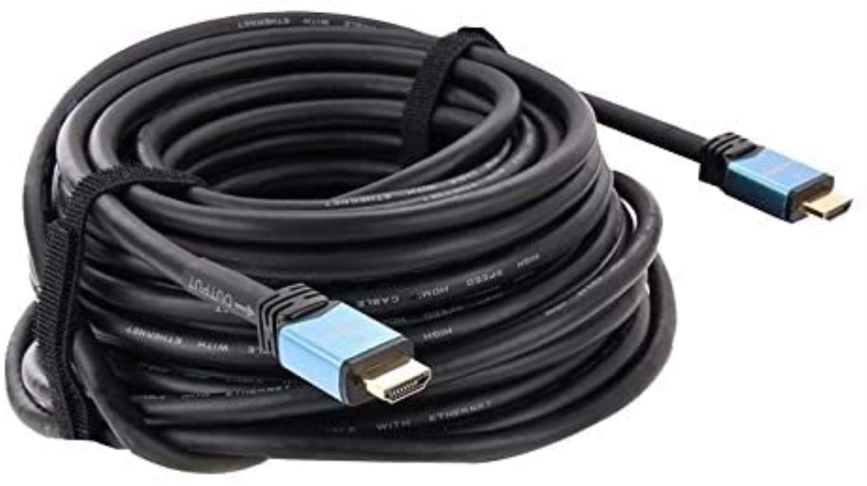 HDIM Cable Ingeniería Cable HDMI 3/25 Metros 30 Metros 50 Metros 60 Metros de TV por Cable Ordenador retroproyector 4K (Color : 10m)