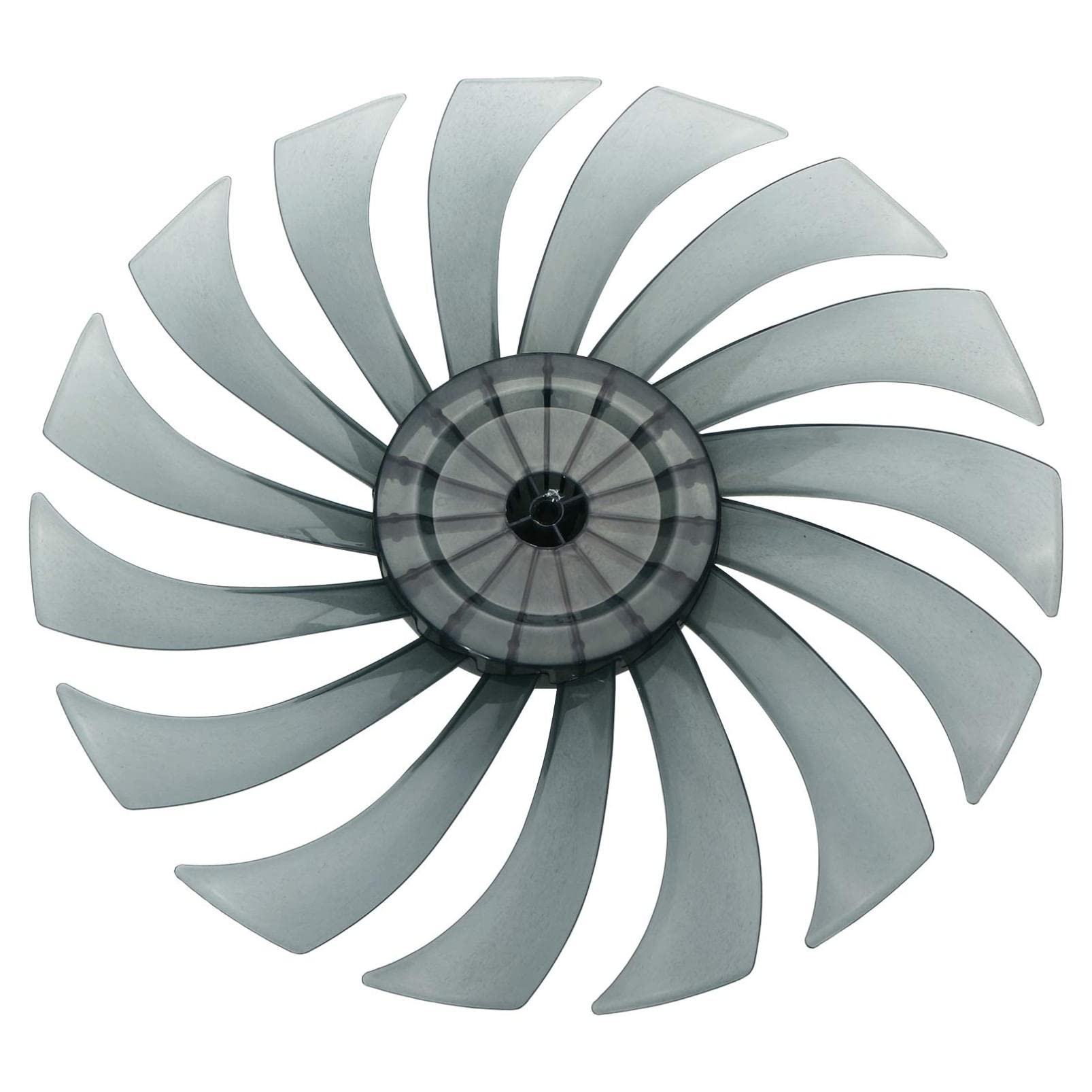 Aislor Plastic Fan Blades Replacement Part Fits for 16-inch Standing Pedestal Fan or Table Fanner Black C 14 Inch — image 1