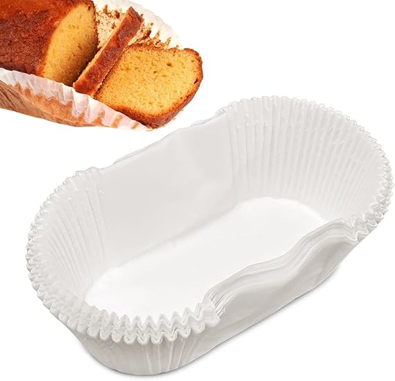 Winsome 40 Pcs Loaf Tin, Disposable Bread Baking Paper Tins Non Stick
