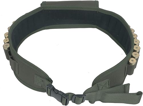 Miniatura 2 de Tourbon Cinturón de cartucho de 20 rondas de calibre 121620 con 1 bolsillos