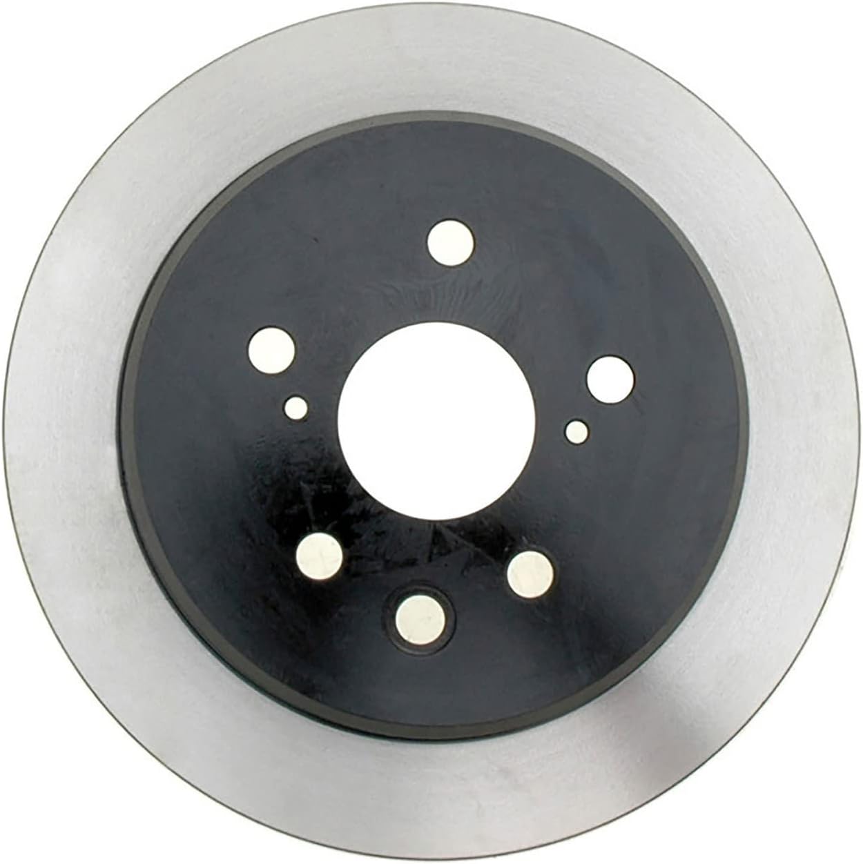 ACDelco Silver 18A2455A (19298569) Non-Coated Rear Disc Brake Rotor