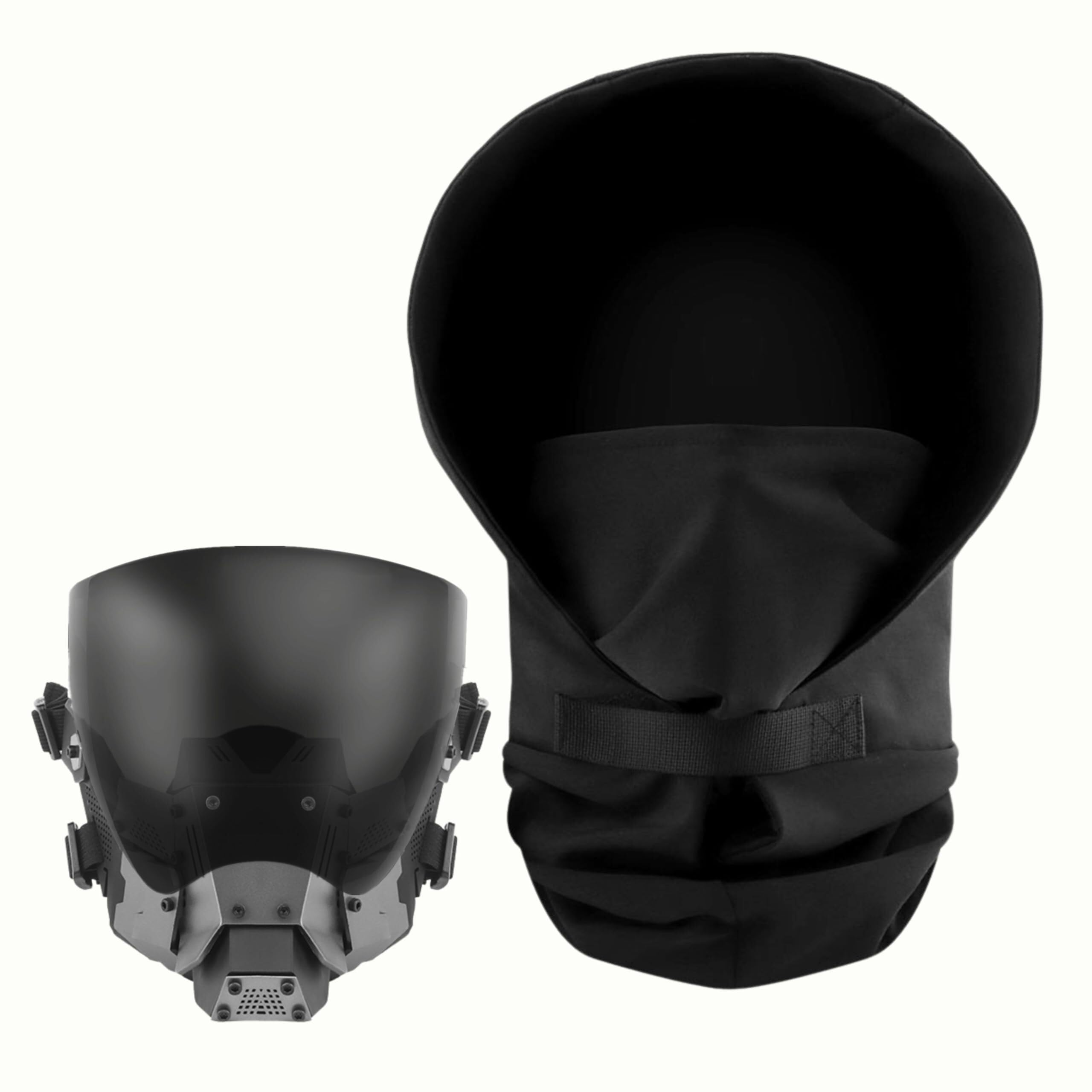 Gafas Tácticas Antivaho + Mascarilla Pasamontañas con Lentes Extraíbles Y Máscaras De Silicona