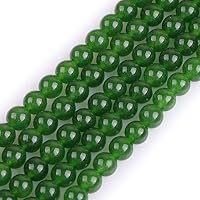 Vista 86 de JOE FOREMAN Cuentas redondas de piedra natural de jade rosa de 0.315 pulgadas para hacer joyas, cuentas de 15 pulgadas, piedras semipreciosas