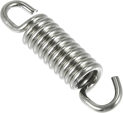 Miniatura 5 de Motoforti Motocicletas Universal Tubo de Escape Spring 1.693 in 1.7" Tubo de escape de acero inoxidable Gancho de resorte Accesorio modificado