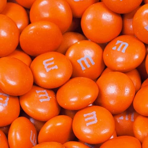 Miniatura 2 de 2 libras de caramelo de chocolate con leche M&Ms azul y naranja