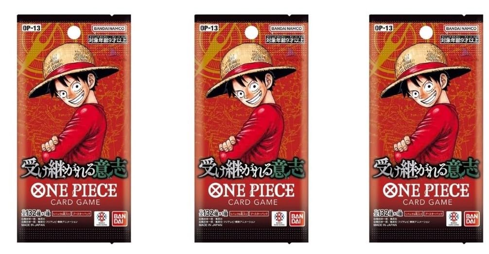 One Piece Card Game Carrying On His Will OP-13 Booster Pack