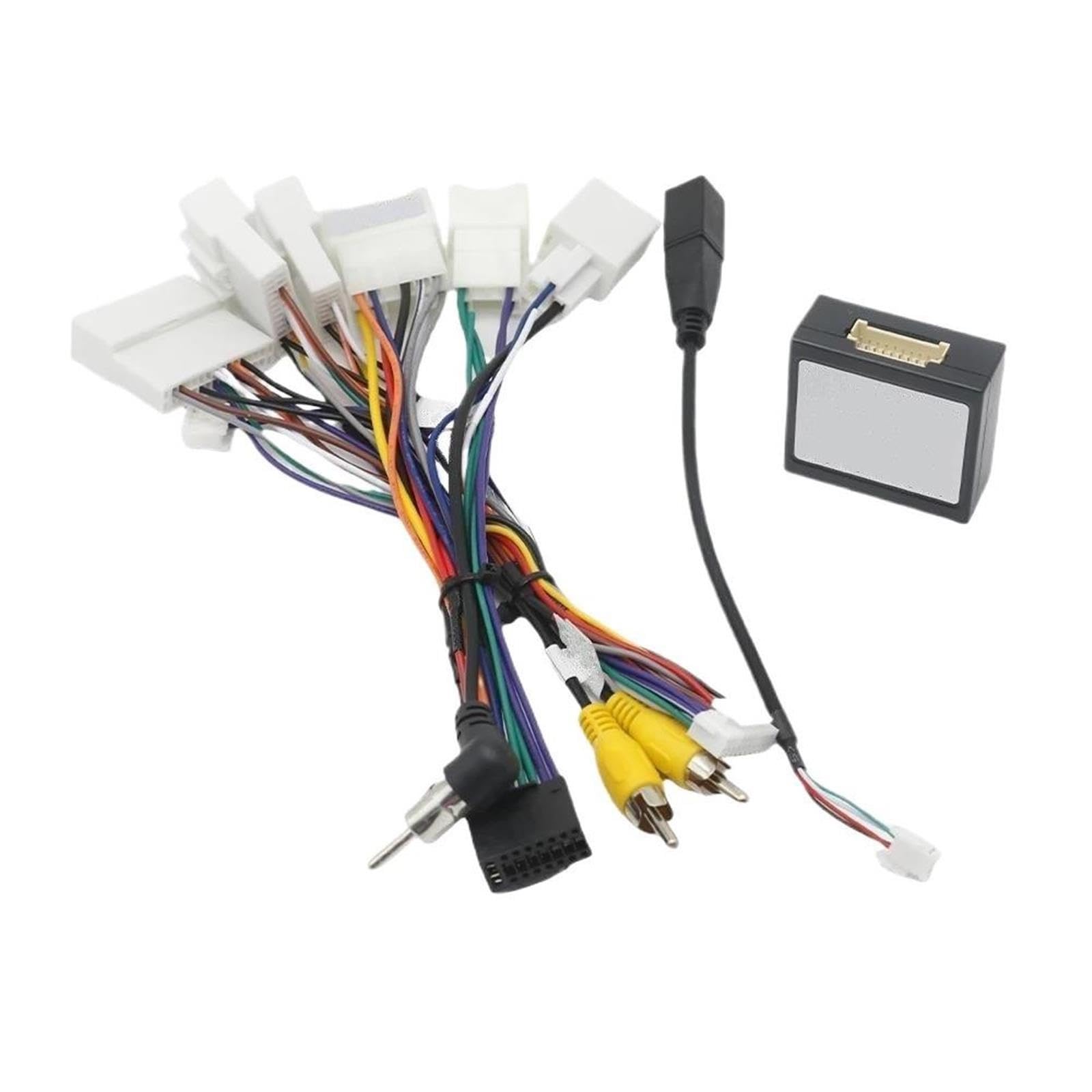 Arnés De Cableado Radio Coche Para Toyota Para Land Prado Para CHR RAV4
