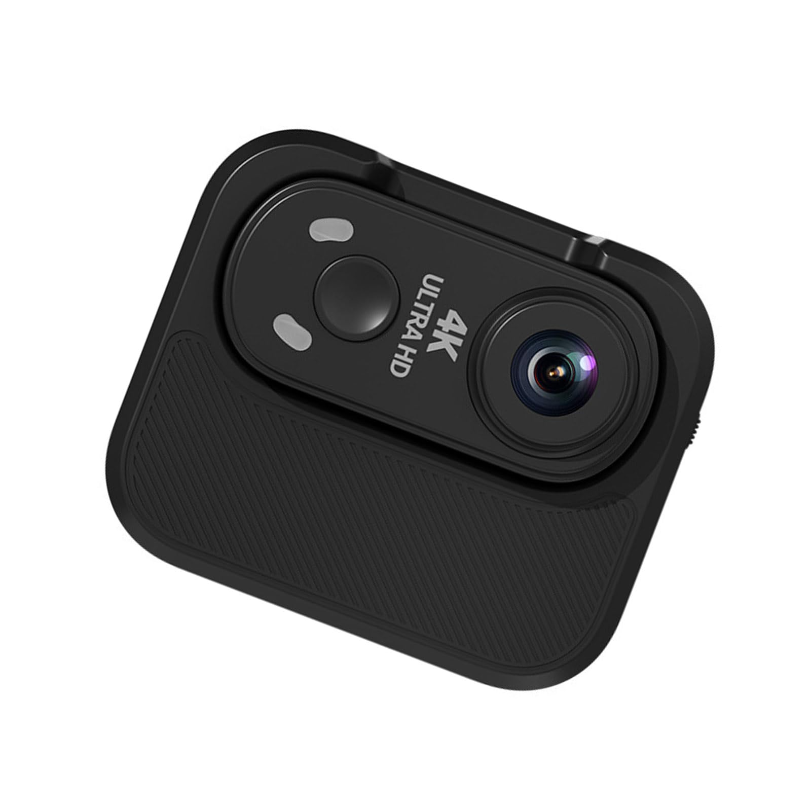 Tiny Caméra de résolution 4K avec support pour extérieur, noir
