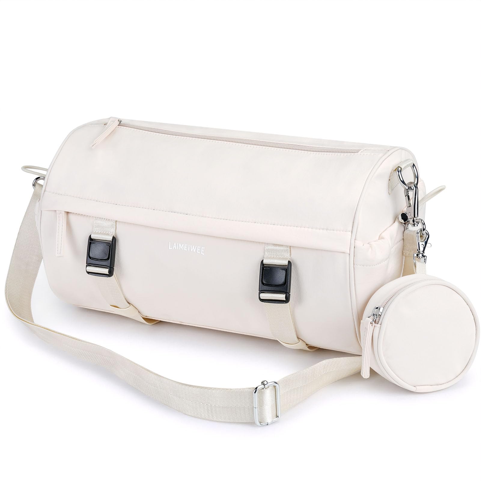 Bolsa pequeña de gimnasio para mujer y hombre, bolsa de viaje de 11L con bolsillo húmedo y soporte para esterilla de yoga, bolsas deportivas de entrenamiento para fitness, baile, natación