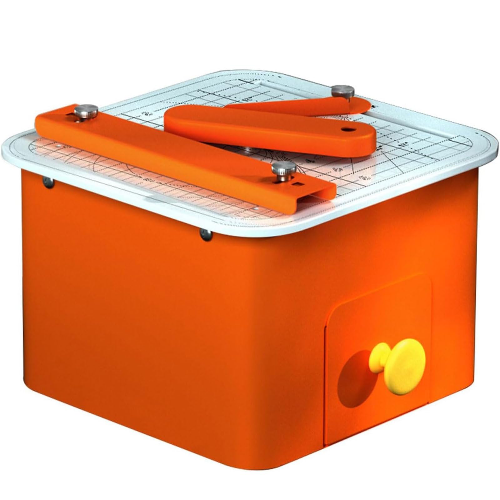 Cortador eléctrico de cartón, herramienta de corte segura con cajón de chatarra, para proyectos de bricolaje e ingeniería creativa, adecuado para cortar grosor de 0 a 2,5 mm