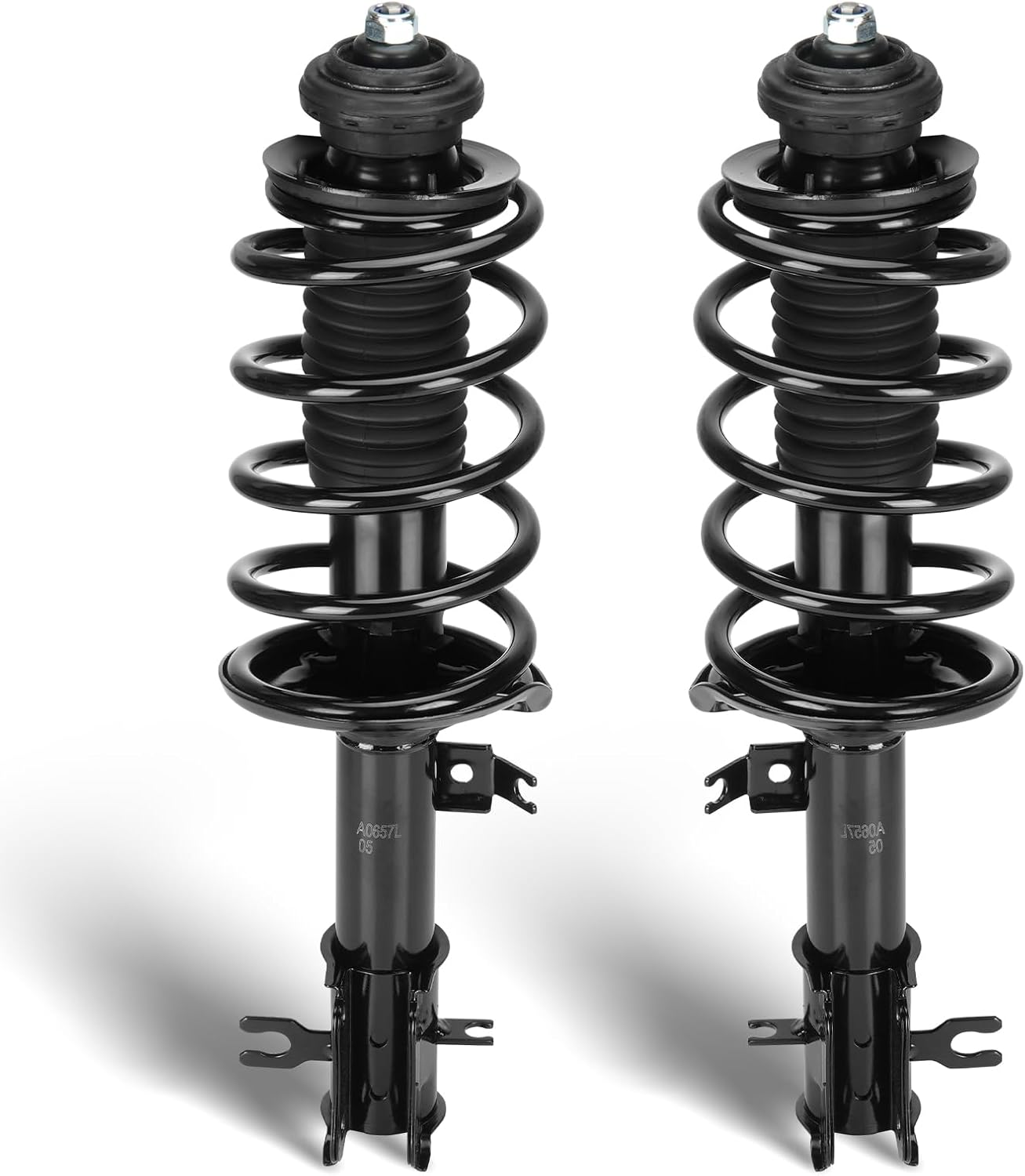 Front Struts Assembly Fit for Chevy Aveo 2004-2011, for 2007-2011 Aveo5, for 2005-2008 Pontiac Wave, for 2009 2010 G3, Shock Absorber w/Coil Spring Replace for 11403 11404