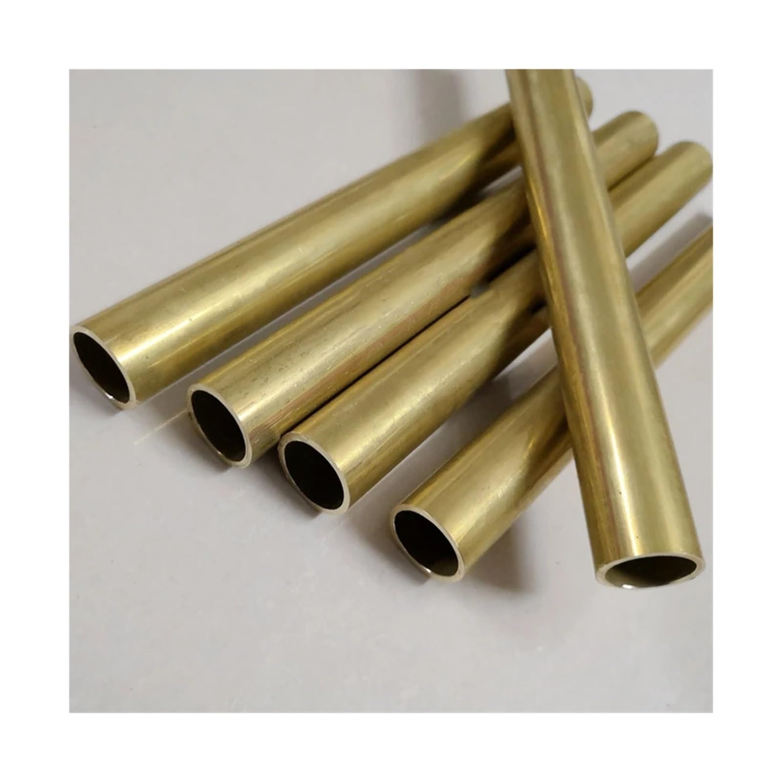 1Pc OD 27/28/30/32/33/35/36/38/40mm H59 Tubo In Ottone Lunghezza 500mm Spessore Della Parete Del Di Rame Tondo Personalizzabile(OD 27 x ID 14mm)