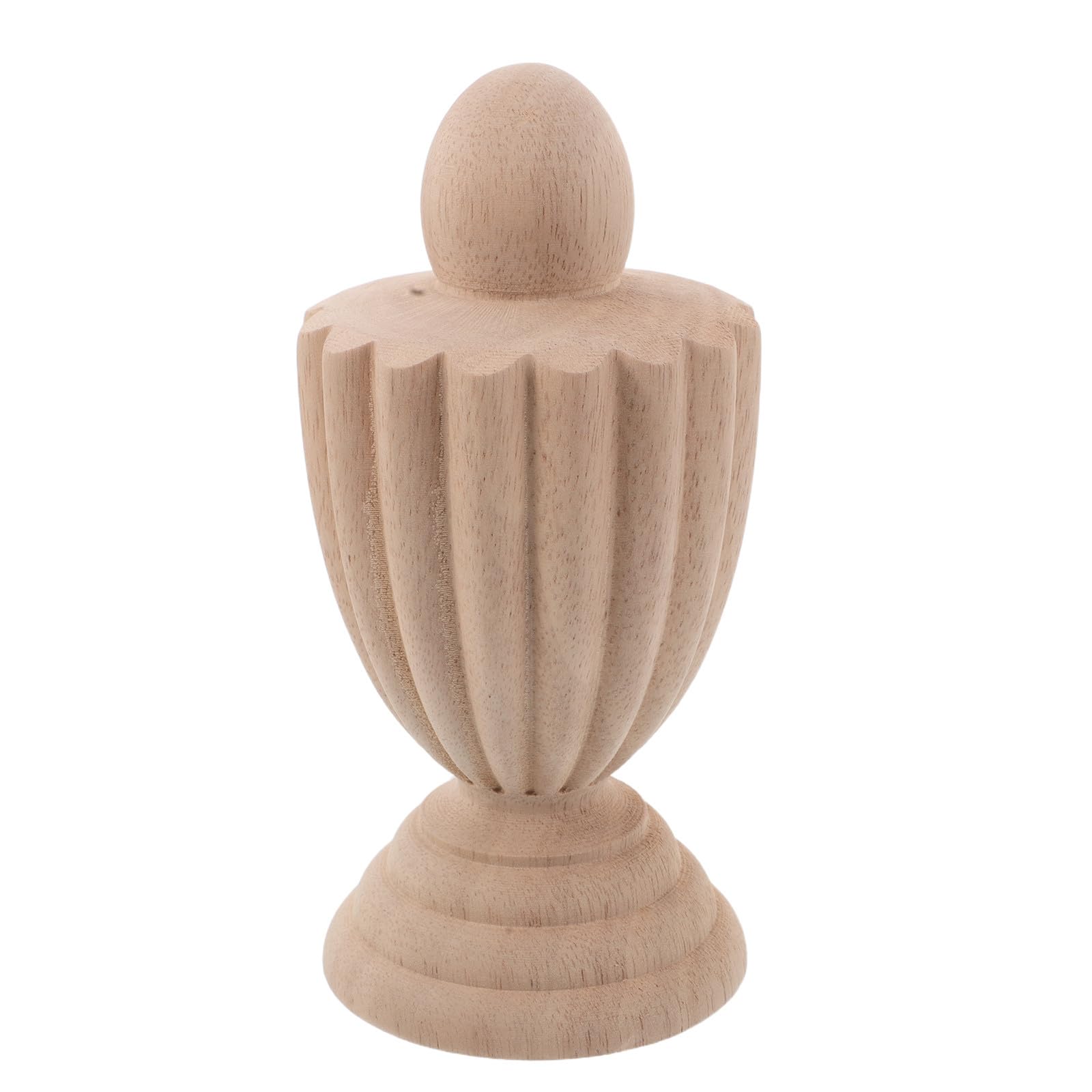 Remate de madera de escalera elegante de diseño europeo exclusivo 8