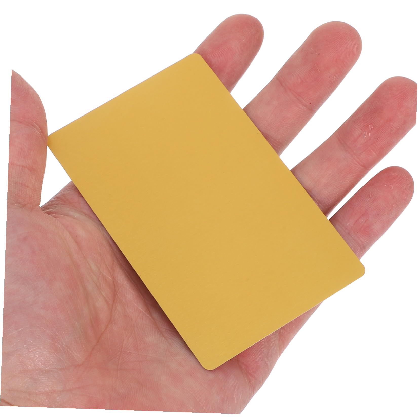 Homoyoyo 200 Tarjetas de Visita de Metal Dorado para Grabado Láser, Aleación de Aluminio, Lienzo en white para Estampado, Ideales para Eventos Corporativos y Networking