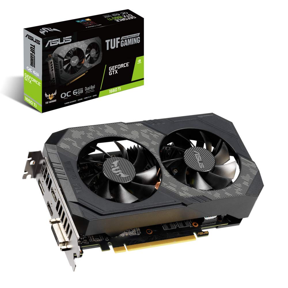 グラフィックボード・グラボ・ビデオカード ASUS TUF-GTX1660TI-O6G-GAMING Amazon | ASUS TUF-GTX1660TI-O6G-GAMING GeForce GTX 1660 Ti 6