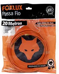 Foxlux Passa Fio Com Alma De Aço 20 Metros