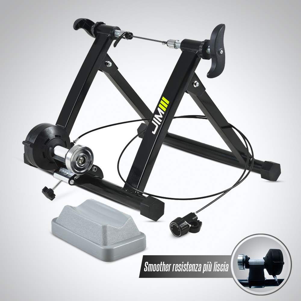 JIM Fitness - Rullo Magnetico per Allenamento Bicicletta Indoor