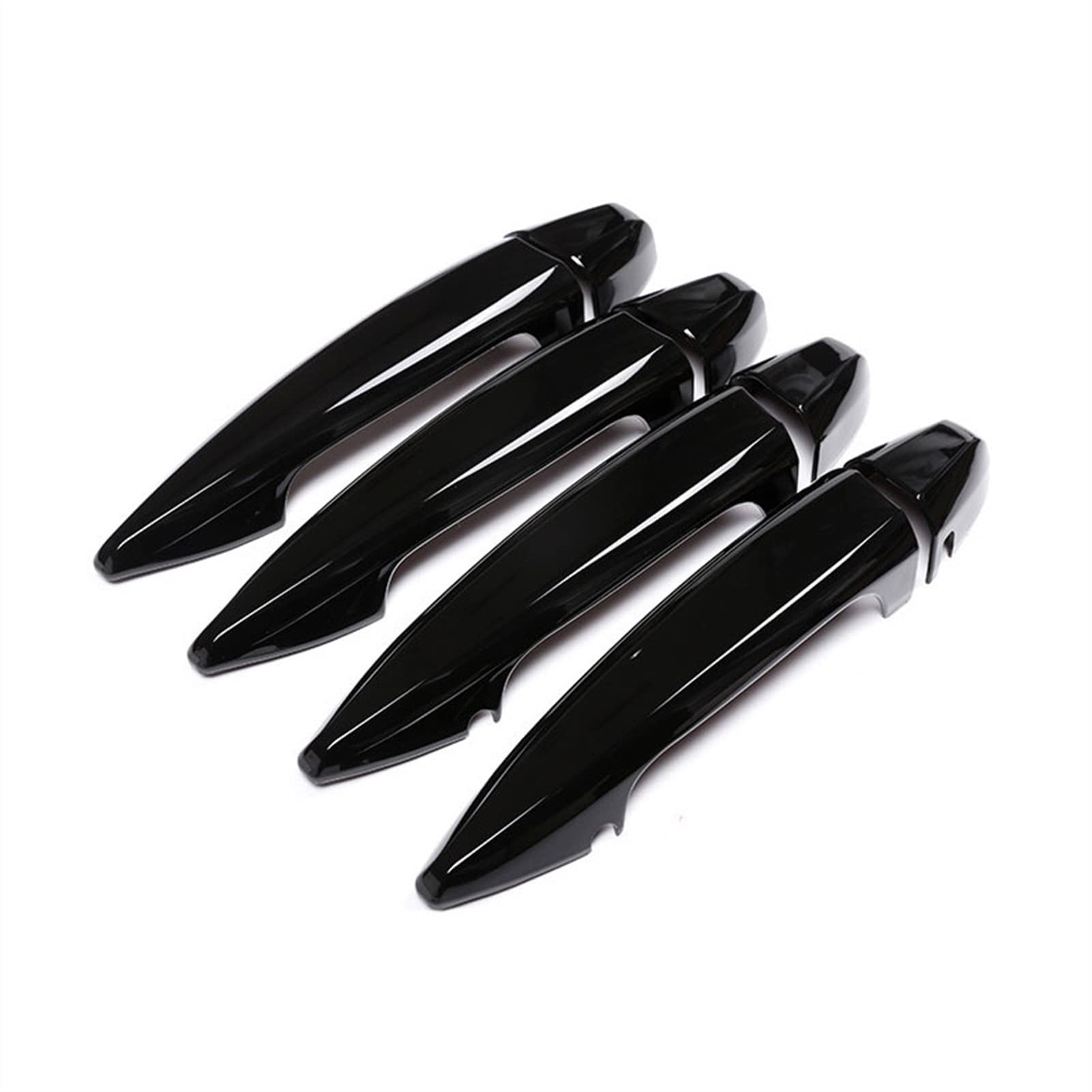 Rinkteea 2 Exterior Car Door Handle For X1 F48 X5 X6 F15 F16 016 017 Car Styling Carbon Fiber Texture Exterior Door Handle Cover Protextive Trim(2)
