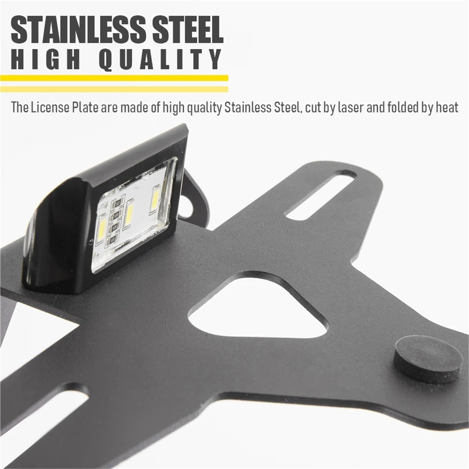 Uchwyt tablicy rejestracyjnej Osłona błotnika Tail Tidy pasująca do uchwytu tablicy rejestracyjnej SUZUKI GSXS1000 GSXS 1000F GSXS 750 1000 2015-2022 Ramki tablic rejestracyjnych