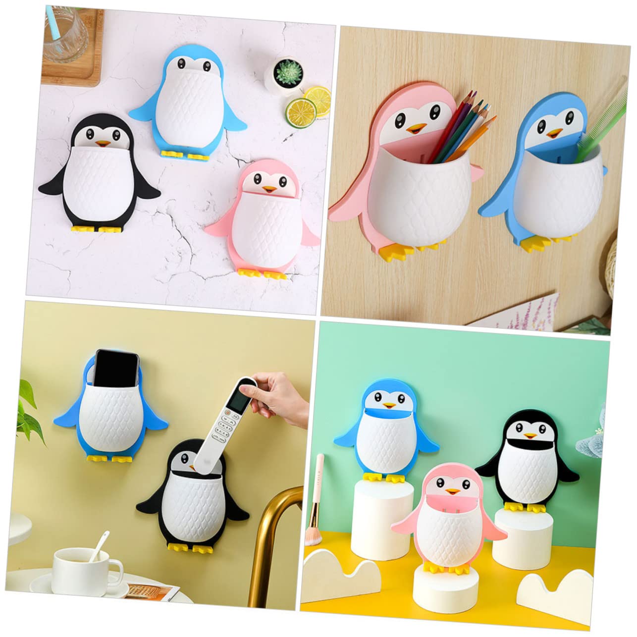 Supporto Parete Per Telecomando Trasparente OUNONA - Organizza I Telecomandi Con Stile - Foto 6