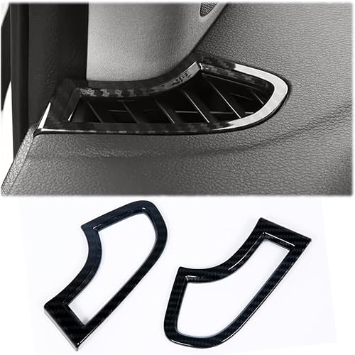 Marco decorativo de panel de aire acondicionado lateral para consola central, 2 unidades, para Acura TLX 2015-2020, accesorios interiores de ABS