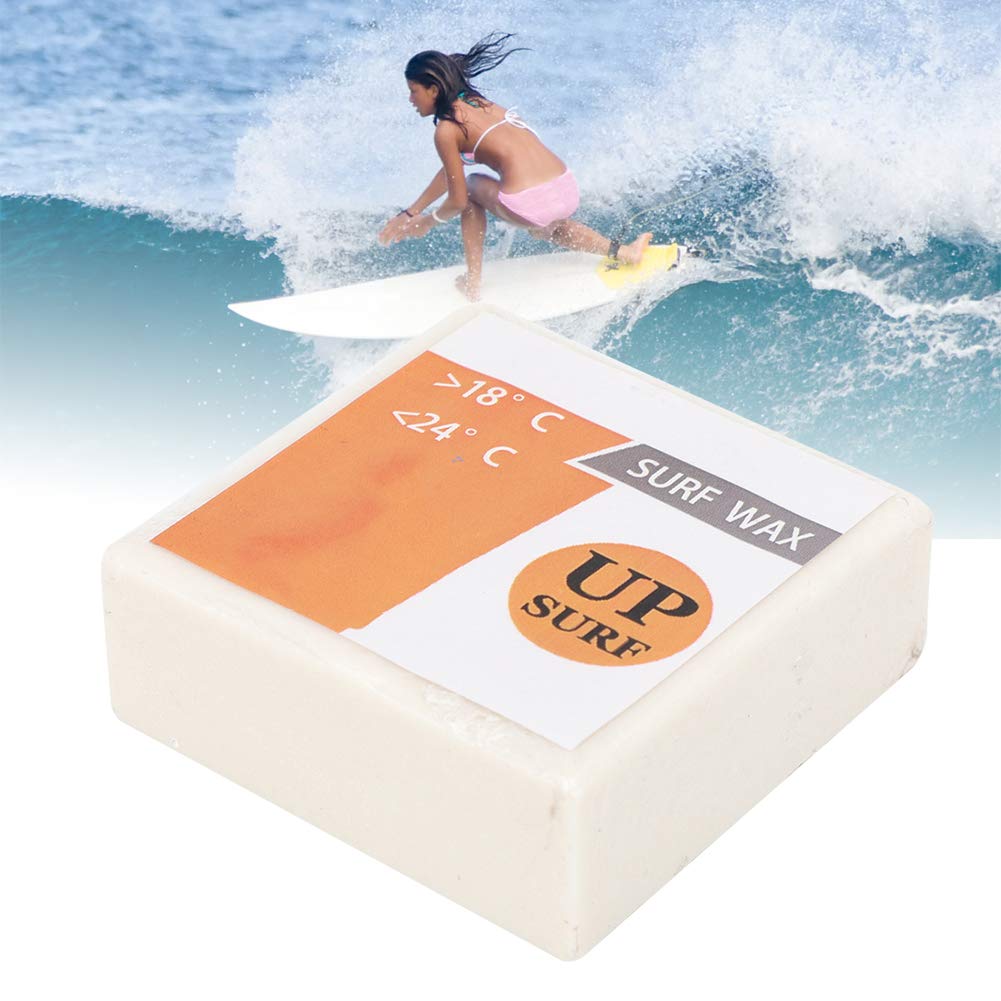 ZIZEV Surfboard Antislip Wax, Surfing Surfboard Wax, Professional Outdoor Use Surfboard for Surfing (Warm Wax)