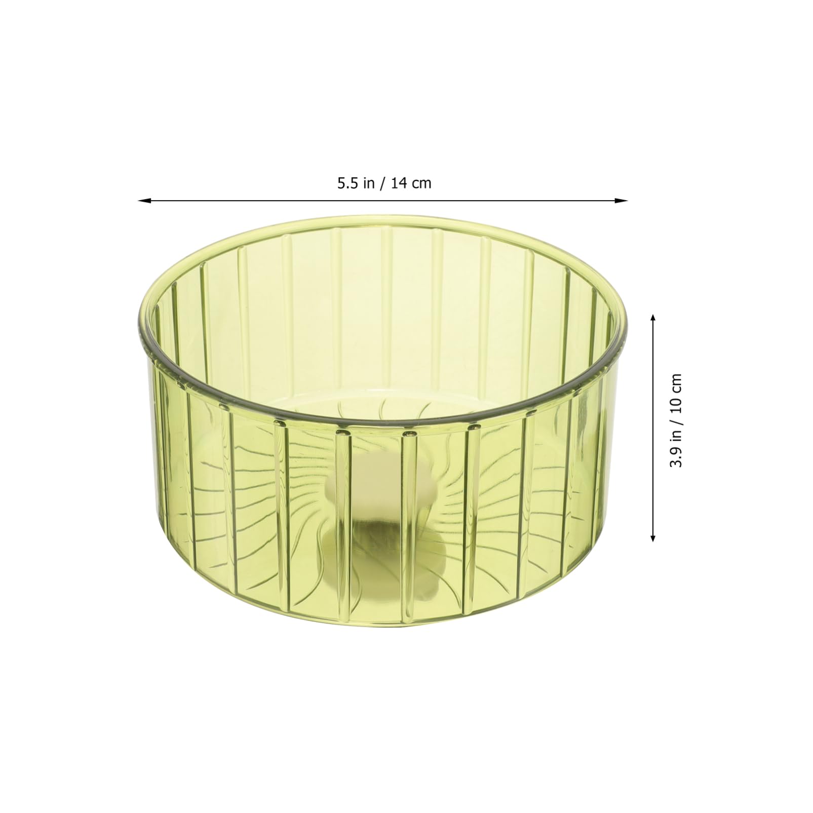 BESPORTBLE 4piezas Rueda De Ejercicio Silenciosa para Hámster Juguete De Correr De Plástico para Pequeñas Mascotas como Ardillas y Erizos Diseño Resistente y Duradero para Decoración De
