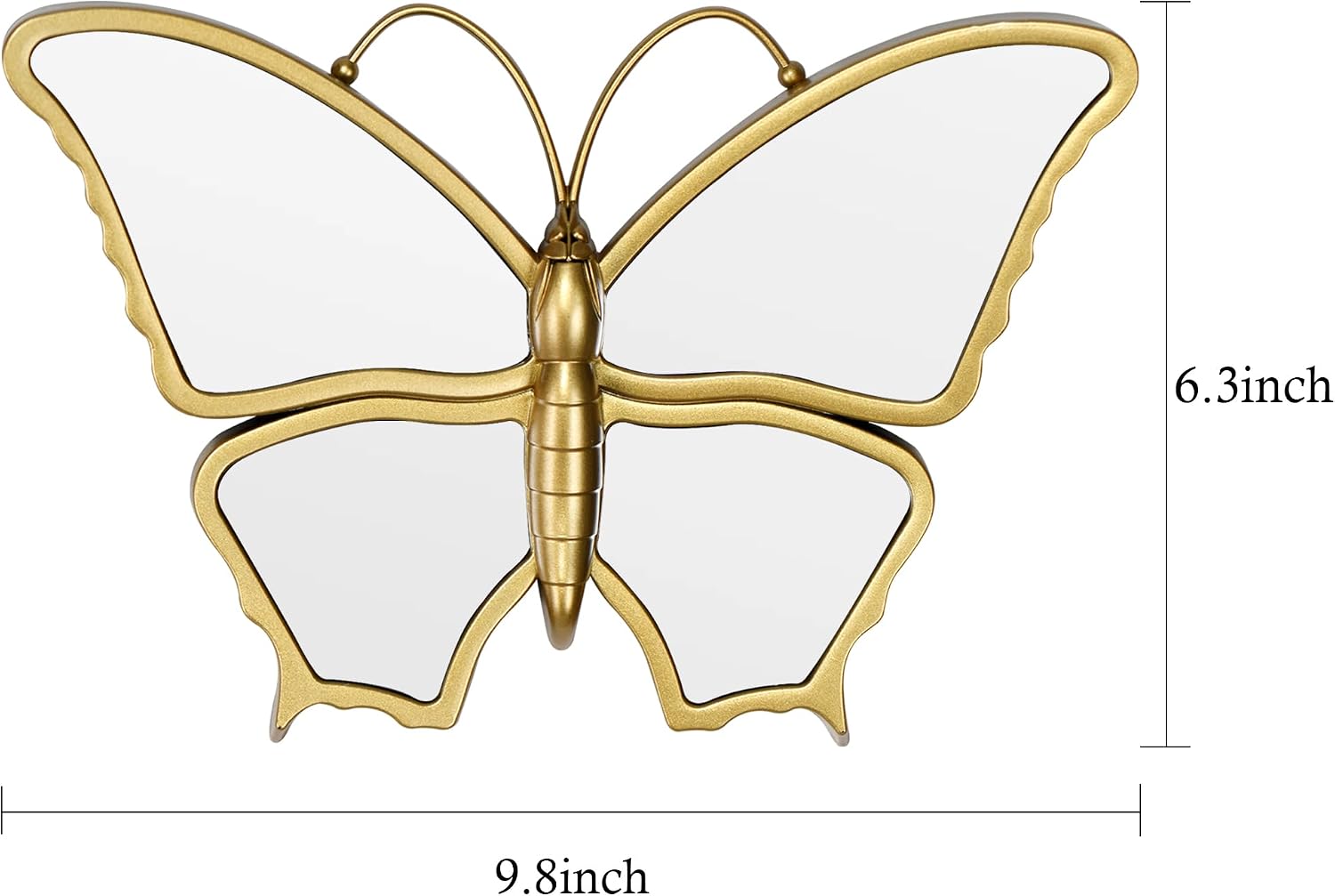 Decorative Butterfly Wall Mirror image 2