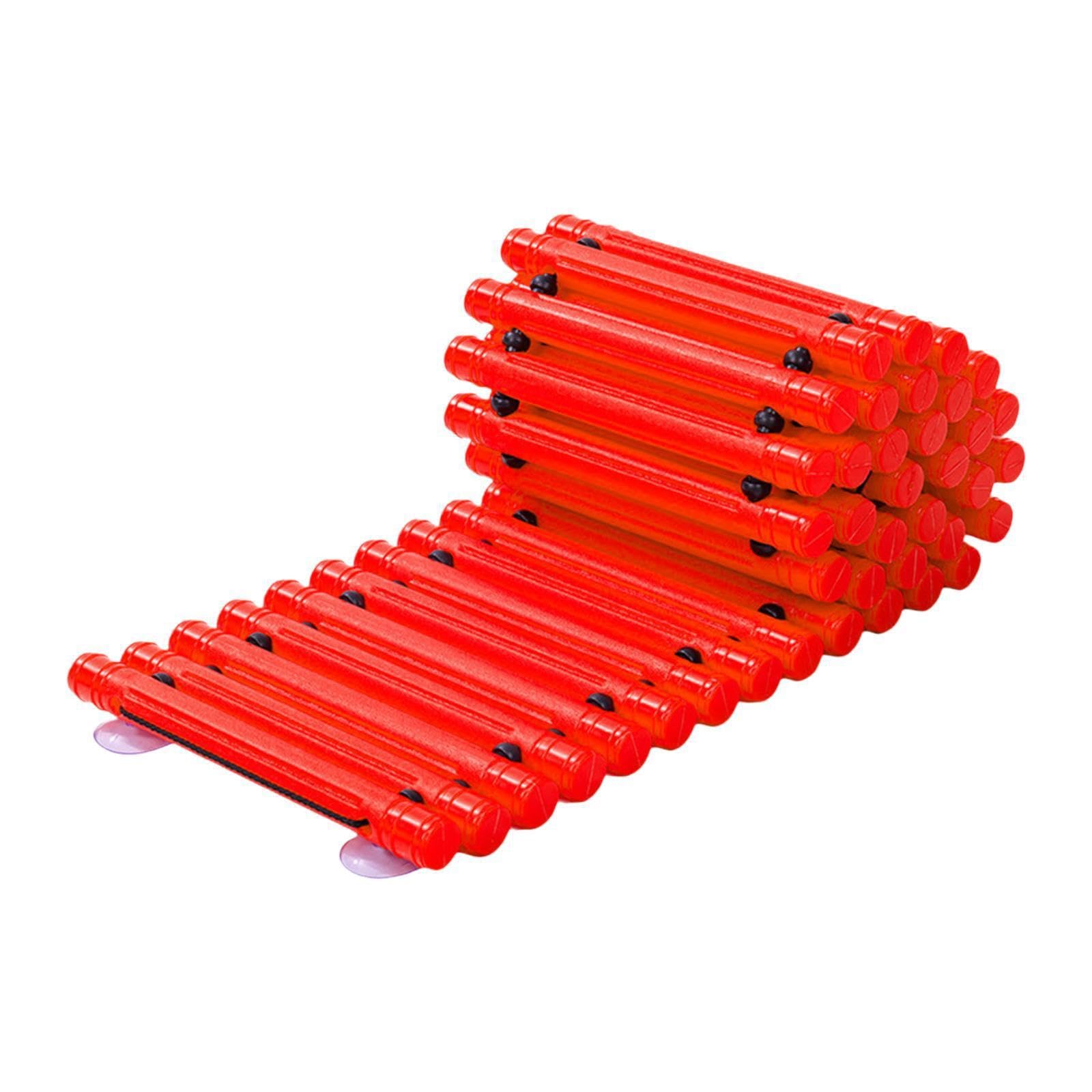 Juego Activo con Equipo de Juego Interactivo de Equilibrio Ligero para Exteriores para bebés Que apoya Las Habilidades motoras y la coordinación de, Rojo, 150x28.5cm