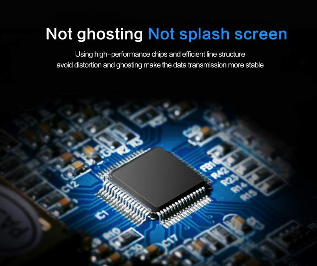 USB 3.0 to VGA Adapter Cable 6.5FT, Full HD 1080P Video Converter – External Graphics Card for Monitor/Projector. (6.5FT)