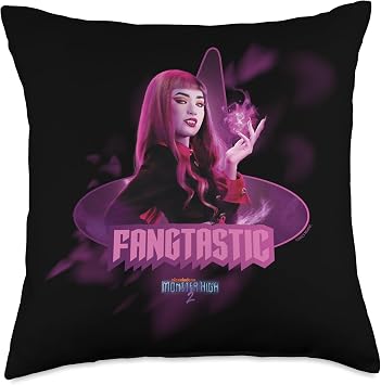 Monster High Film Draculaura Throw Pillow