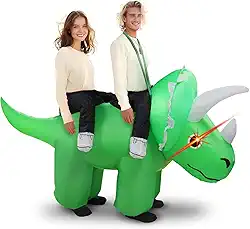Fantasias de Halloween para casais para adultos 2025: fantasias de explosão para 2 pessoas fantasias engraçadas de dinossauros para homens e mulheres cosplay