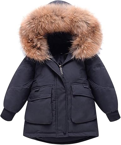 boys fur collar jacket