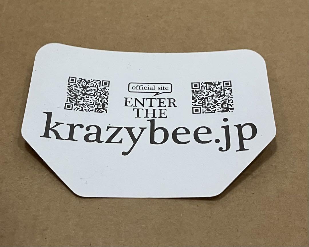 山本KID ポスター　絵　ステッカー　krazy bee KRAZY BEE / 山本KID徳郁 / 山本美憂◇ポストカード ステッカー