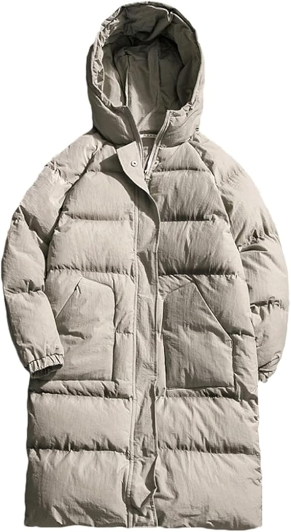 Amazon Co Jp コート メンズ カジュアル 大きいサイズ 防風 冬 無地 ダウンジャケット 防寒対策 軽量 もこもこ 柔らかい お洒落 通勤 男性 贈物 ダウンコート アウトドア ファッション