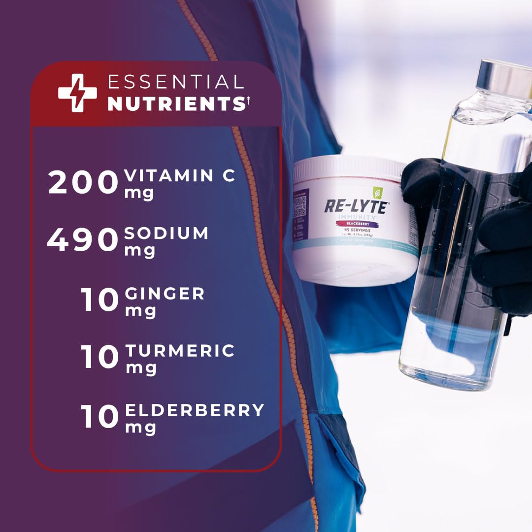 Amazon.com: REDMOND Re-Lyte Immunity, Multivitamin Supplement Mix