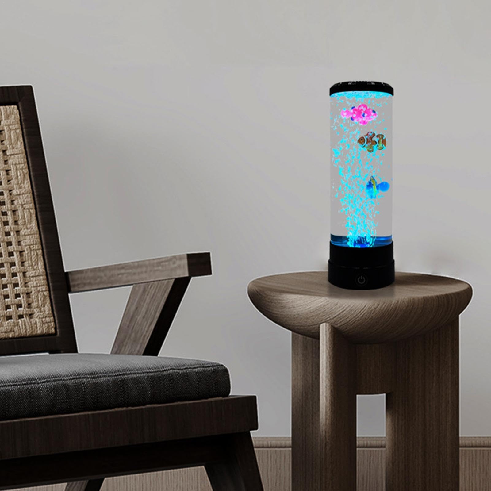Amazon.co.jp: Quaeetyu 水槽ランプ、バブルアクアリウムLEDライト