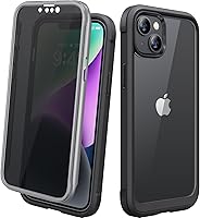 Vista 150 de Diaclara Funda diseñada para iPhone 14 Pro Max de 6.7 pulgadas, funda de teléfono resistente de cuerpo completo con protector de pantalla