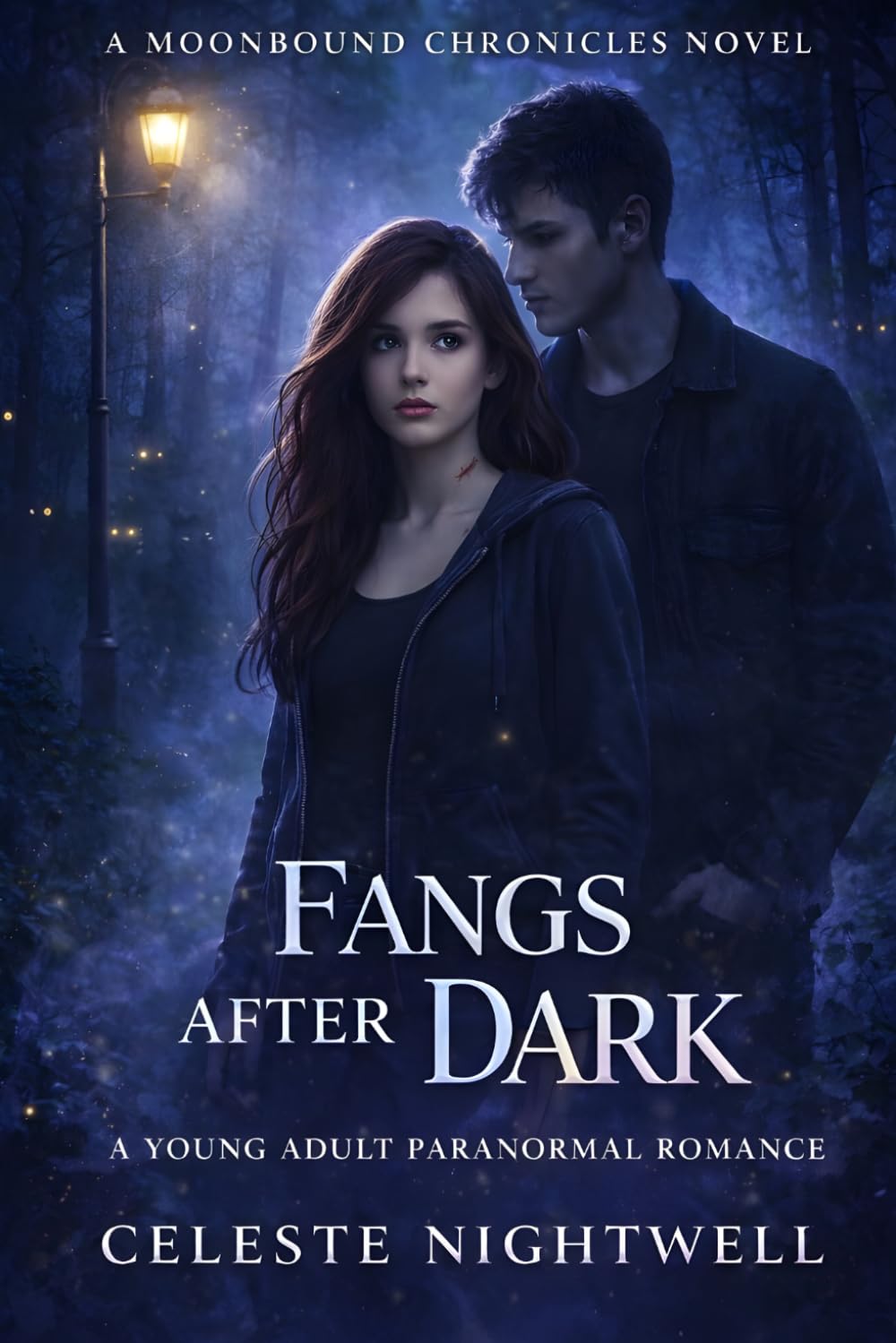 Fangs After Dark: A Young Adult Paranormal Romance: 3 (The Moonbound Chronicles)