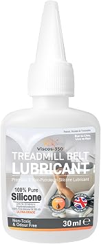 Premium Treadmill Lubricant 100% Pure Silicone Oil - Made in UK - 30ml