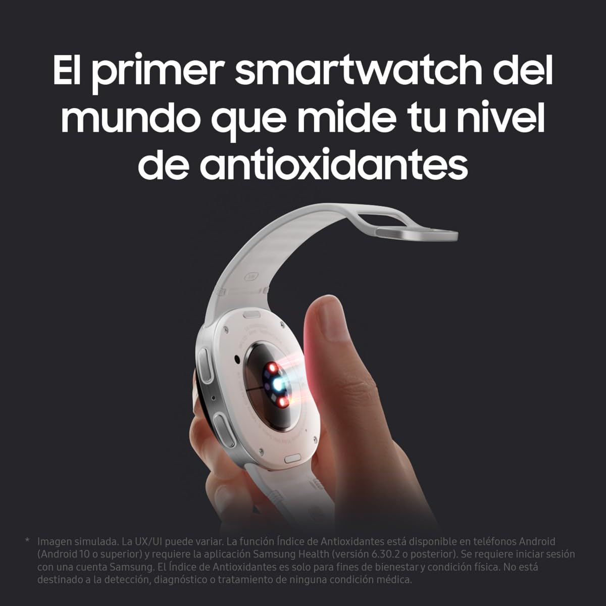 Samsung Galaxy Watch8, 40 mm, Bluetooth, Galaxy AI, Smartwatch, Procesador 3 NM, Asistente de Salud y Sueño, Seguimiento Deportivo, Garantía 3 Años + 1 año Extra, Plata(Versión Española)