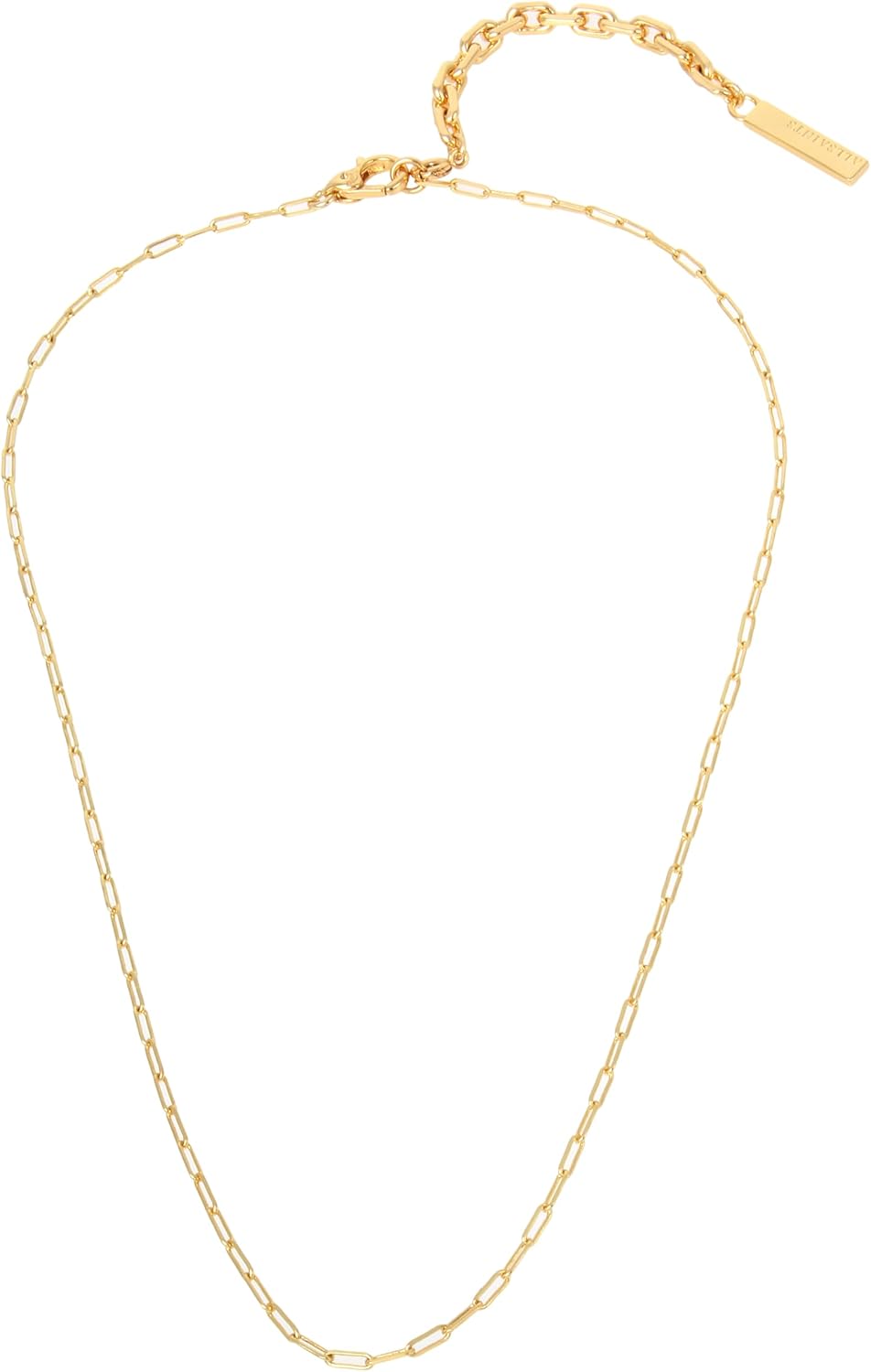 AllSaints Women's Paper Clip Chain Necklace - Image 3