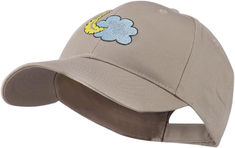 e4Hats.com Halloween Cloud and Moon Embroidered Cap