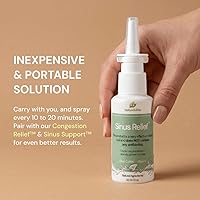 Vista 5 de Nature's Rite Sinus Relief™, 1.5 oz. (45 mL) – All-Natural Nasal Sinus Spray – Relief for Sinus Problems – Encourages a Healthy Sinus System