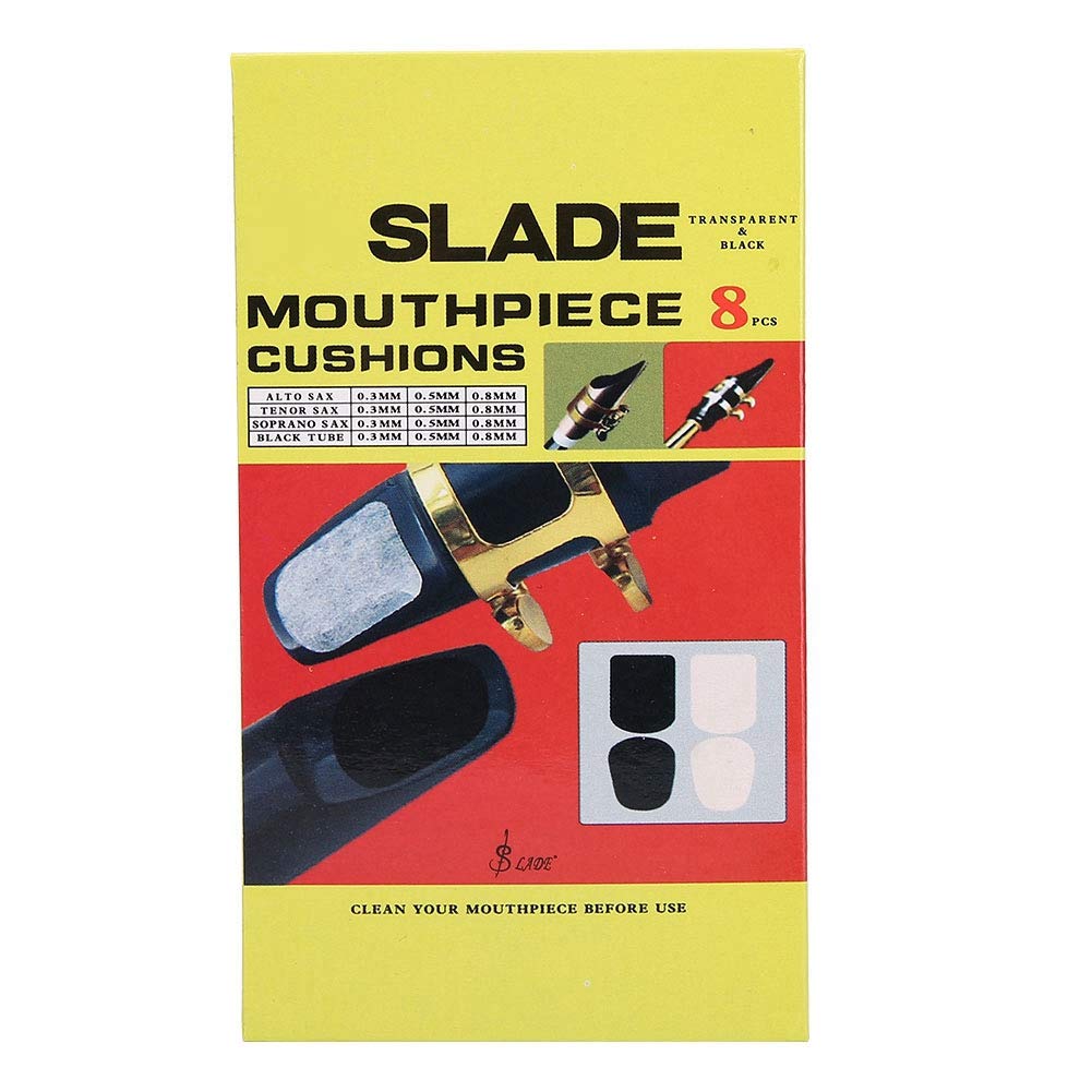 8pcs Clarinetto In Sib/Sassofono Soprano Sax Bocchino Patches Pad Cuscini Del Si