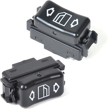 4-Pack For Mercedes W124 W126 W201 Power Window Switch 1248204510 1248204610 For 190E 260E 300E 300CE 300SE 300SEL 300D 300TD