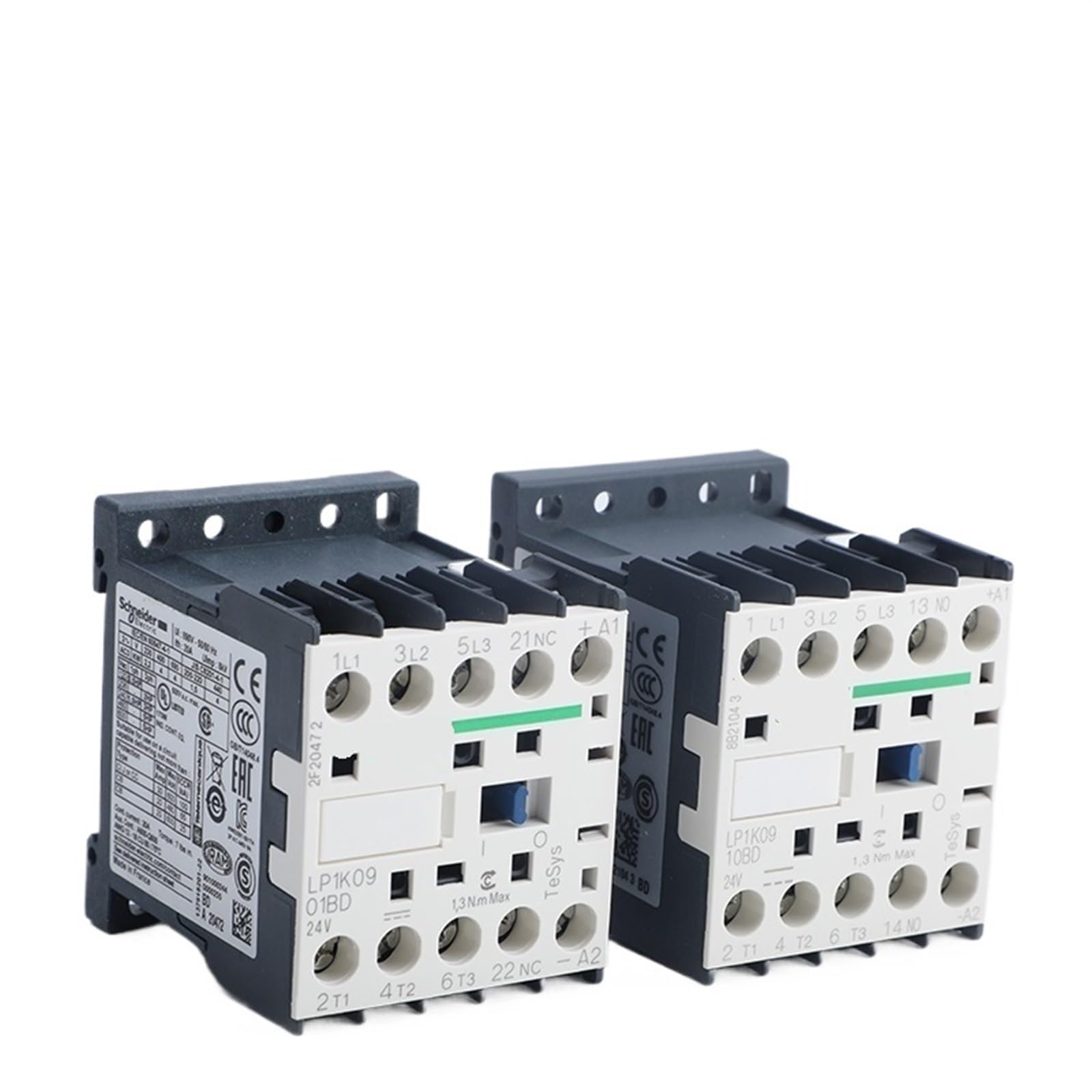 RCGKNNMUZ Contactor LP1K0601BD LP1K0910BD LP1K0901BD LP1K0910BD3 LC1K0610M7 LC1K0910M7 LC1K1210M7 Contactor 1Pcs(LC1K0910M7 AC220V)